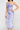 One Shoulder Denim Print Dress