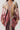 Printed Draped Kaftan Maxi Dress