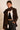 Collarless V-neck blazer with Detachable Scarf