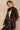 Collarless V-neck blazer with Detachable Scarf