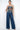 Denim Effect Strapless top & pants set