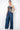 Denim Effect Strapless top & pants set