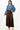 Button-Front Tie Neck Blouse