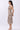 Geometric Print Halter Top & Ruched Midi Skirt Set with Metal Accent