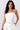 Gold Button-Up Strapless Bandeau Top & Pleated Wide-Leg Bermuda Pants (TOP ONLY)