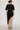 V-Neck Draped Lace Top & Asymmetrical Midi Skirt