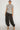 Geo Stripe Draped Top & Wrap Wide-Leg Pants Set (TOP ONLY)
