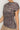 Geo Stripe Draped Top & Wrap Wide-Leg Pants Set (TOP ONLY)