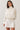 High-Neck Satin Blouson Mini Dress