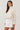 High-Neck Satin Blouson Mini Dress