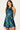 Plaid Halter Neck Open Back Mini Dress