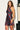 Plaid Halter Neck Open Back Mini Dress