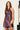 Plaid Halter Neck Open Back Mini Dress