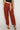 Printed Scarf Belt Relaxed Ankle Tab Pants