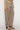 Printed Scarf Belt Relaxed Ankle Tab Pants