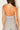 Pinstripe Buckle-Halter Top & Barrel Pants Set (TOP ONLY)