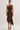 One-Shoulder Tassel Trim Ribbed Midi Dress
