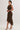 One-Shoulder Tassel Trim Ribbed Midi Dress