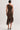 One-Shoulder Tassel Trim Ribbed Midi Dress
